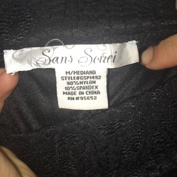 Sexy Black Lace Pants - Picture 4 of 4